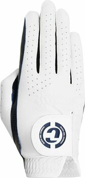 Gloves Duca Del Cosma Elite Pro Womans Golf Glove Right Hand White/Blue S