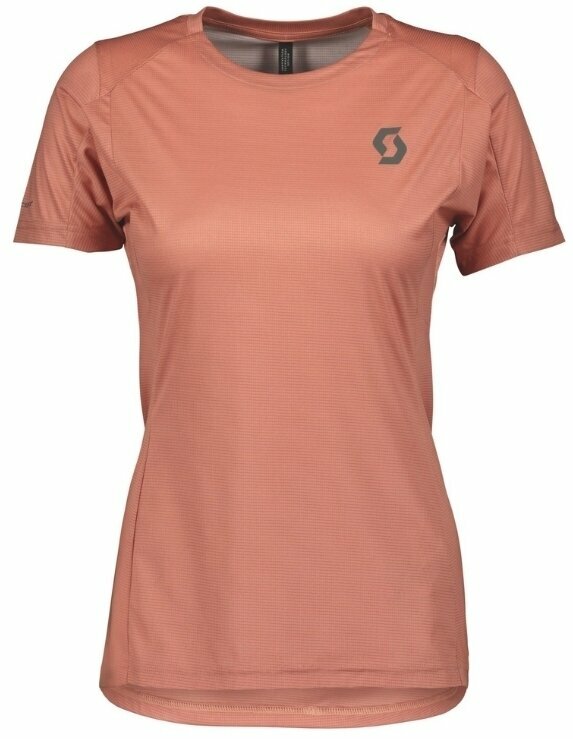 Löpartröja med kort ärm Scott Trail Run SS Womens Shirt Crystal Pink XS Löpartröja med kort ärm