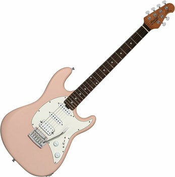 Guitare électrique Sterling by MusicMan CT50HSS Pueblo Pink Satin - 1