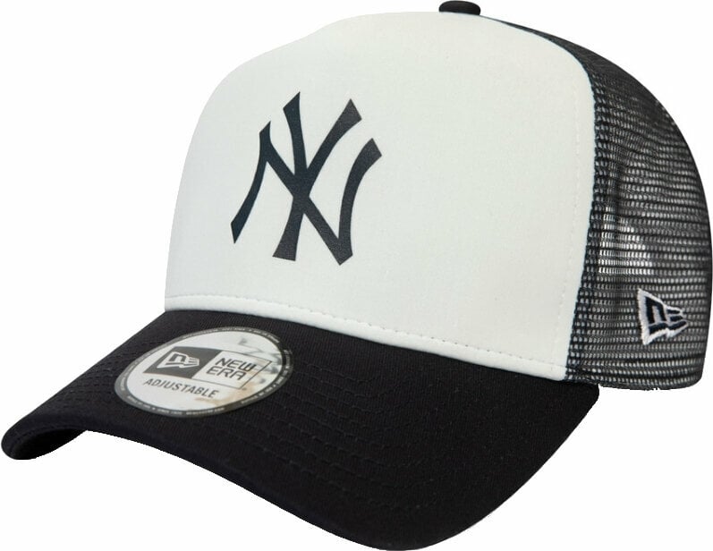 Czapka z daszkiem New York Yankees 9Forty AF Trucker MLB Team Black/White UNI Czapka z daszkiem