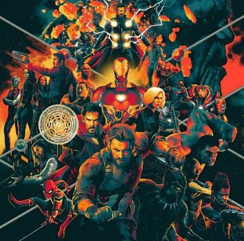 Vinyylilevy Alan Silvestri - Avengers: Infinity War (Red/Orange/Yellow Coloured) (3 LP) - 1