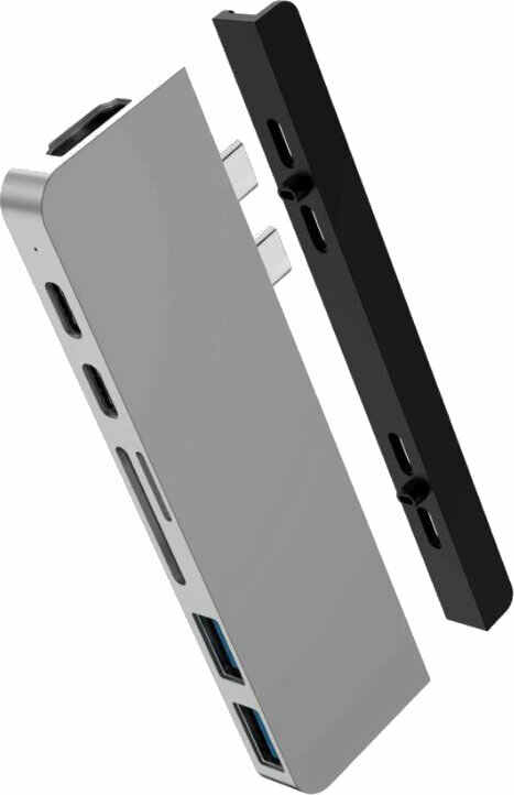 USB-hub HYPER HyperDrive DUO 7-in-2 Hub USB-C Silver USB-hub