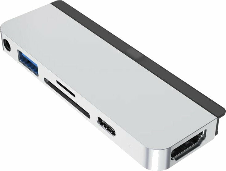USB-keskitin HYPER HyperDrive 6-in-1 iPad Pro USB-C Hub Silver