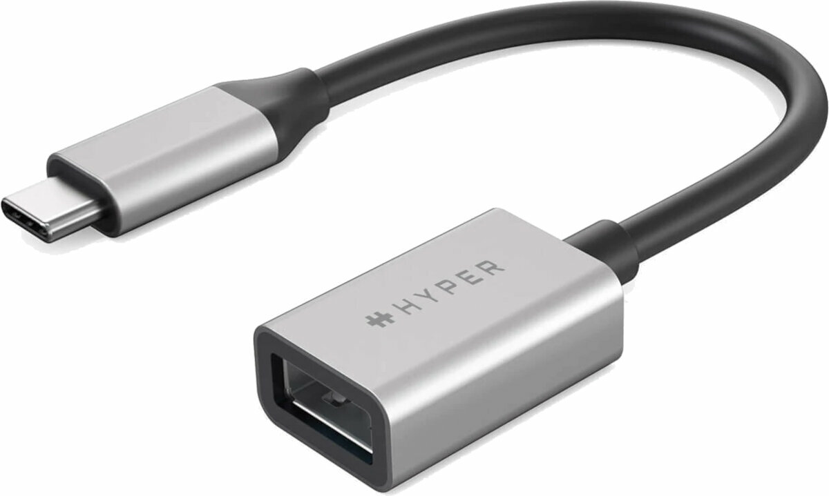 USB-Adapter HYPER HyperDrive USB-C to 10Gbps USB USB-Adapter Silber