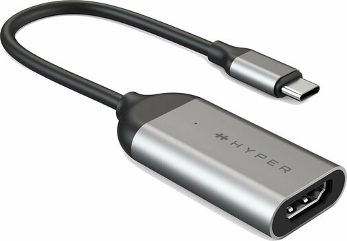 Adaptateur USB HYPER HyperDrive USB-C to 8K60Hz/4K1 Argent Adaptateur USB