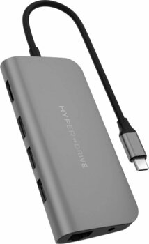 USB Hub HYPER HyperDrive POWER 9-in-1 USB-C Hub USB Hub - 1