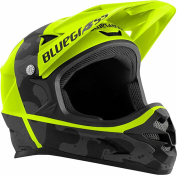 Cyklistická helma Bluegrass Intox Reflex Yellow/Black Matt M Cyklistická helma