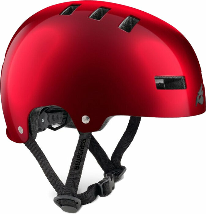 Bike Helmet Bluegrass Superbold Red Metallic Glossy S Bike Helmet