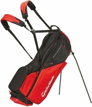 Golfbag TaylorMade Flextech Black/Red Golfbag - 1