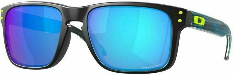 Слънчеви очила > Lifestyle cлънчеви очила Oakley Holbrook 9102V555 Polished Black/Prizm Sapphire