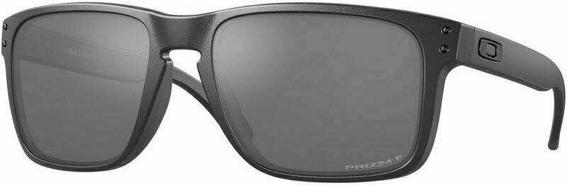 Lifestyle-bril Oakley Holbrook XL 94173059 Steel/Prizm Black Polarized XL Lifestyle-bril