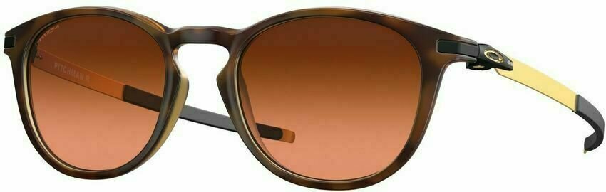 Слънчеви очила > Lifestyle cлънчеви очила Oakley Pitchman R 94391550 Matte Brown Tortoise/Prizm Brown Gradient