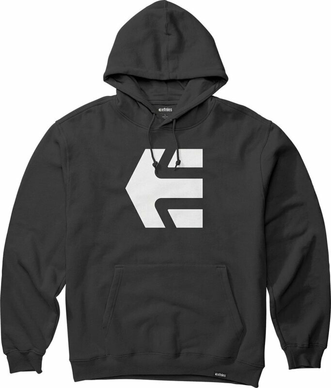 Etnies Pulóver Classic Icon Hoodie Black/White M