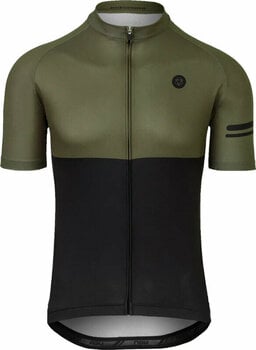 Maillot de cyclisme Agu Duo Jersey SS Essential Men Maillot Army Green M - 1