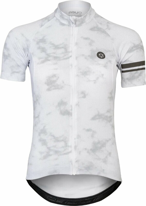 Cyklodres/ tričko Agu Reflective Jersey SS Essential Women Dres White XL