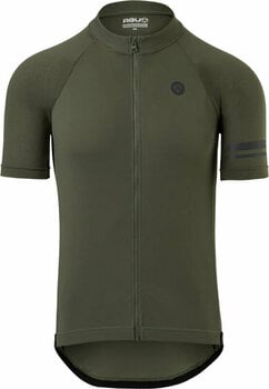 Maglietta ciclismo Agu Core Jersey SS II Essential Men Maglia Army Green M - 1