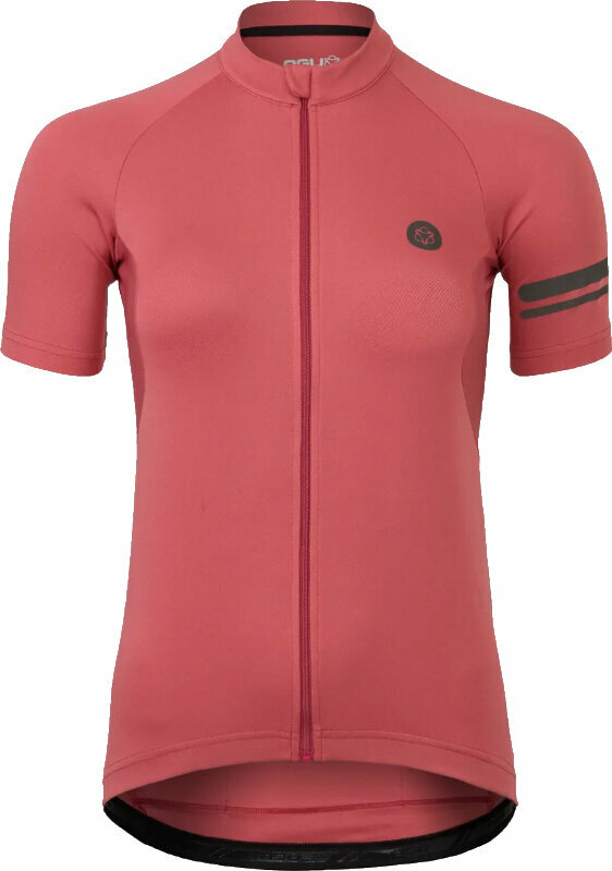 Cycling jersey Agu Core Jersey SS II Essential Women Jersey Rusty Pink XS