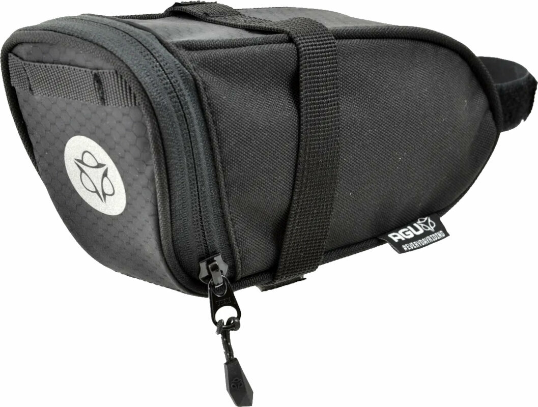 Bicycle bag Agu DWR Saddle Bag Performance Medium Strap Black 0,7 L