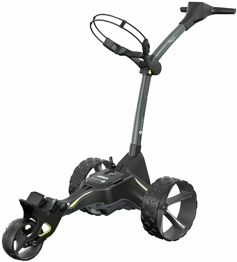 Elektrický golfový vozík Motocaddy M3 GPS DHC 2022 Ultra Black Elektrický golfový vozík