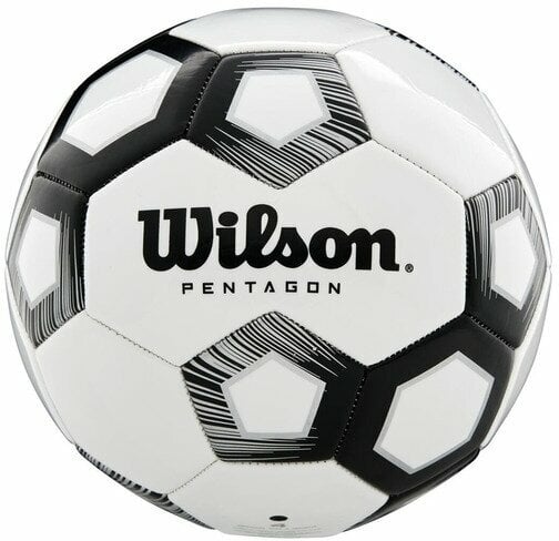 Voetbal Wilson Pentagon Black/White Voetbal