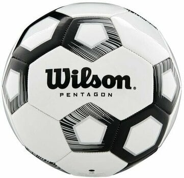 Fußball Wilson Pentagon Black/White Fußball - 1