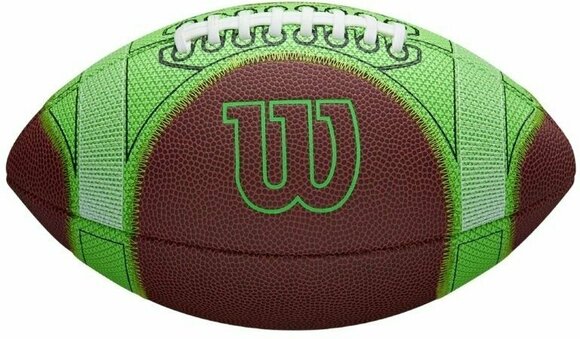 American football Wilson Hylite Brown/Green American football - 1
