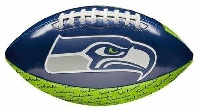 Amerikansk fotboll Wilson Mini NFL Team Blue/Green Amerikansk fotboll