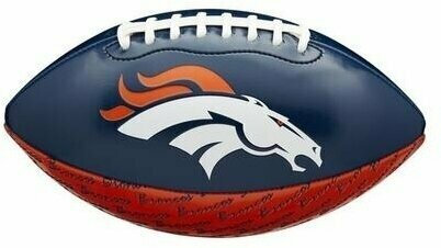 American football Wilson Mini NFL Team Blue/Orange American football - 1
