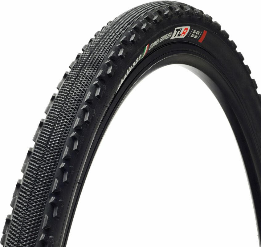 Trekking bike tyre Challenge Gravel Grinder TLR Race 29/28" (622 mm) Black/Black Trekking bike tyre