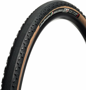 Opona do rowerów trekkingowych Challenge Gravel Grinder TLR Race Tire 29/28" (622 mm) Black/Brown Opona do rowerów trekkingowych - 1