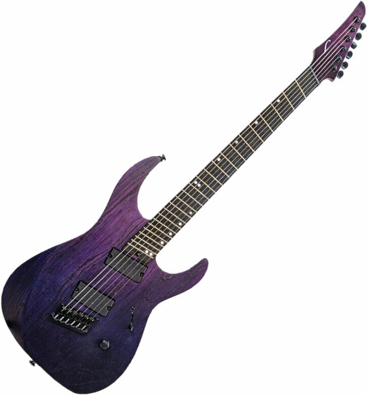 Guitarra elétrica multiescala Legator N6FP Ninja Iris Fade