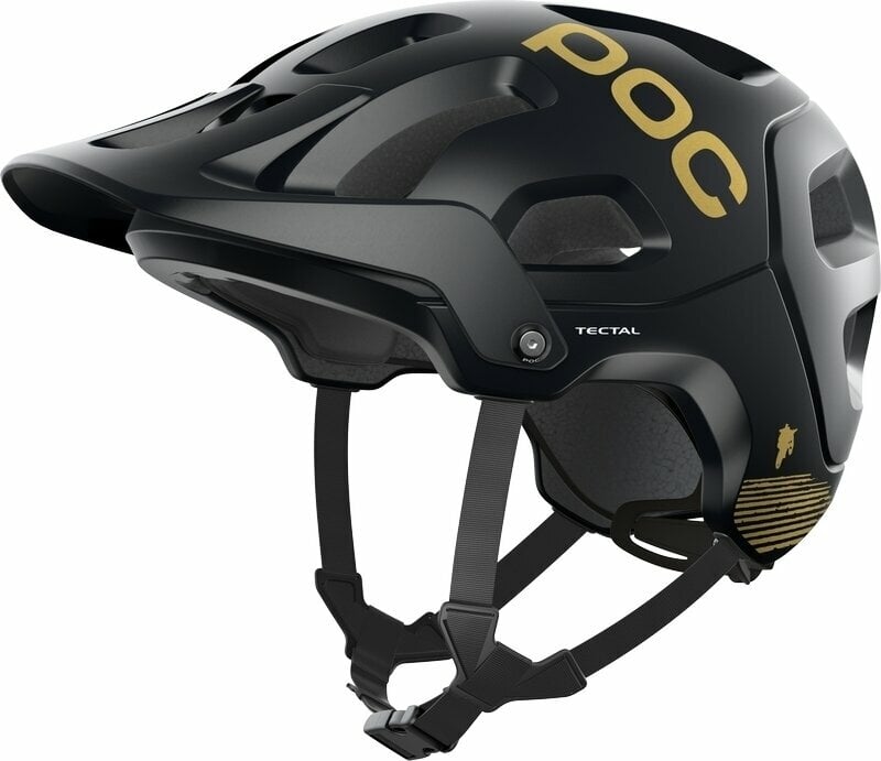 Bike Helmet POC Tectal Uranium Black Matt/Gold 51-54 Bike Helmet