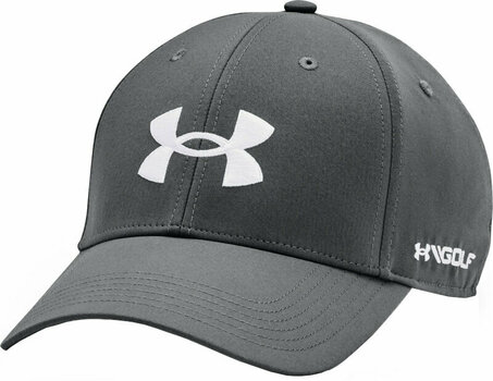Cap Under Armour Men's UA Golf96 Hat Pitch Gray/White - 1
