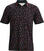 Chemise polo Under Armour Iso-Chill Floral Mens Polo Black/Electric Tangerine/Halo Gray M