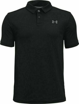 Chemise polo Under Armour UA Performance Boys Polo Black/Pitch Gray/Pitch Gray M - 1