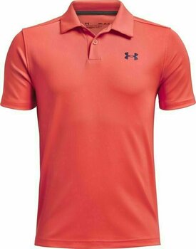 Chemise polo Under Armour UA Performance Boys Polo Rush Red/Academy M