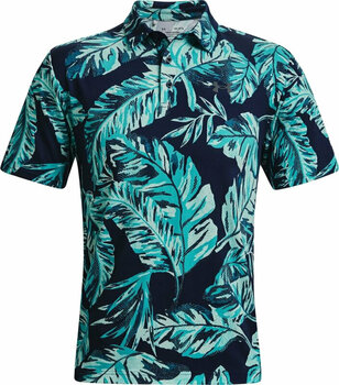 Chemise polo Under Armour UA Playoff 2.0 Mens Polo Academy/Cerulean/Pitch Gray XL