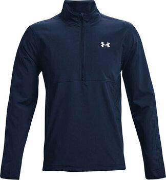 Jacket Under Armour Storm Windstrike Mens 1/2 Zip Jacket Academy/White L