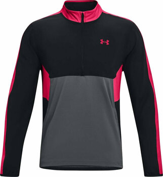 Veste Under Armour Storm Windstrike Mens 1/2 Zip Jacket Black/Jet Gray/Penta Pink S