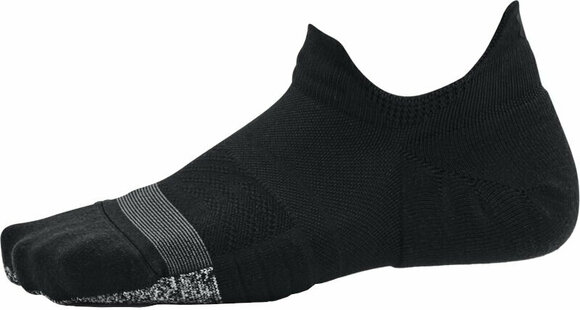 Calcetines Under Armour Breathe 2 No Show Womens Socks Calcetines Black/Black/Reflective UNI - 1