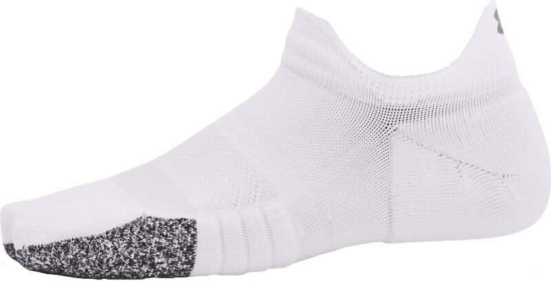 Calcetines Under Armour Breathe 2 No Show Womens Socks Calcetines White/White/Reflective UNI