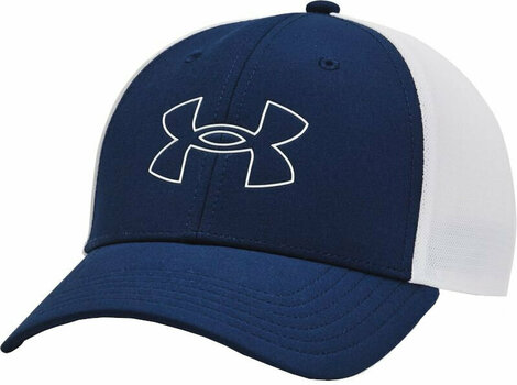 Cap Under Armour Iso-Chill Driver Mesh Mens Adjustable Cap Academy/White - 1