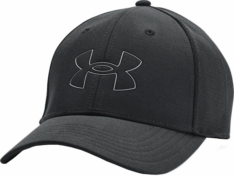Kape Under Armour Iso-Chill Driver Mesh Mens Adjustable Cap Black/Pitch Gray