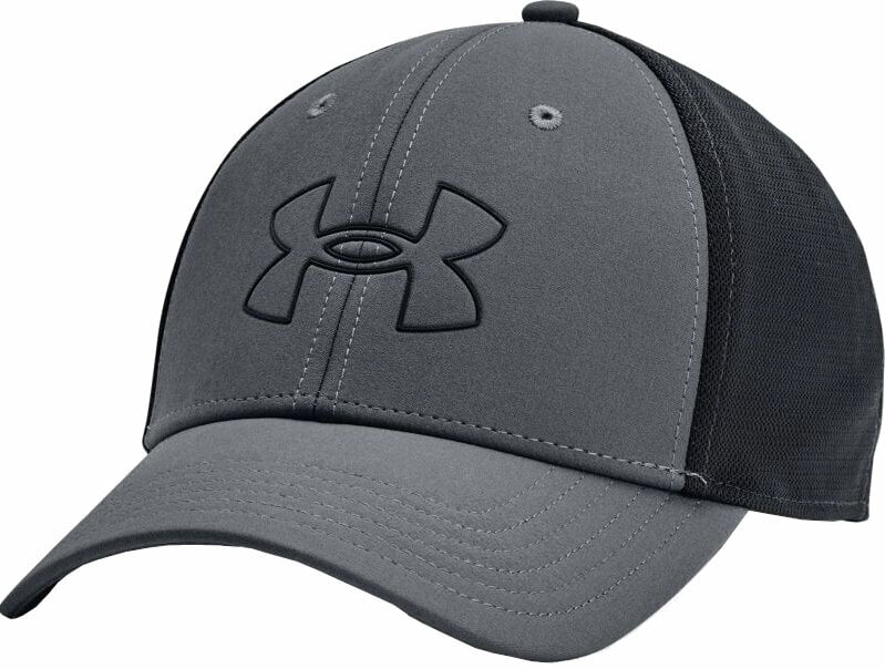 Mütze Under Armour Iso-Chill Driver Mesh Mens Adjustable Cap Pitch Gray/Black