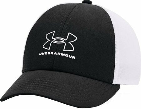 Cap Under Armour Iso-Chill Driver Mesh Womens Adjustable Cap Black/White - 1