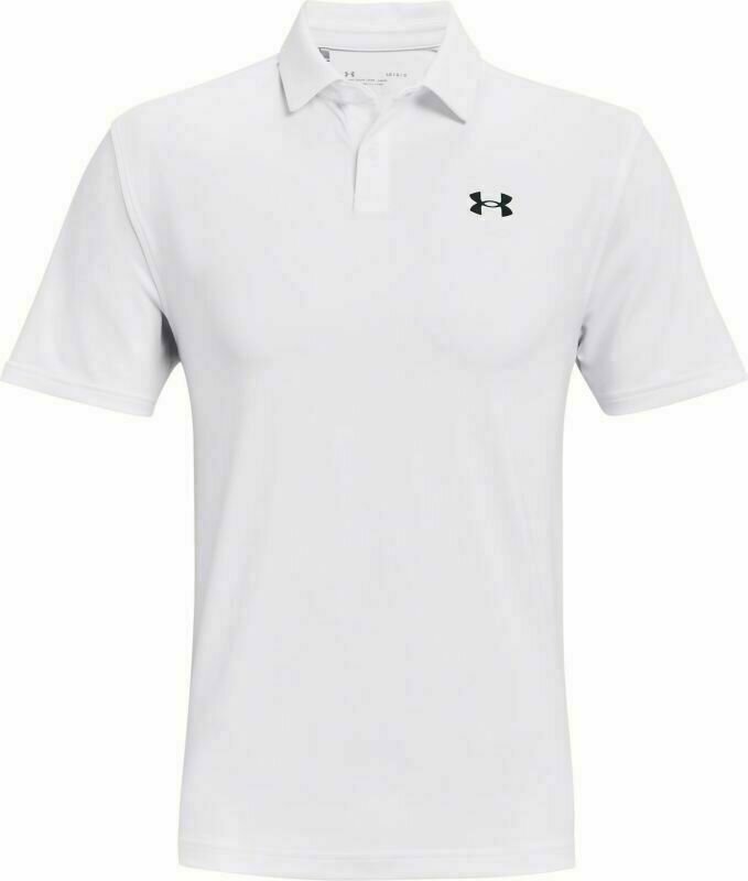Camiseta polo Under Armour Men's UA T2G Polo White/Pitch Gray L