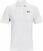 Camiseta polo Under Armour Men's UA T2G Polo White/Pitch Gray M