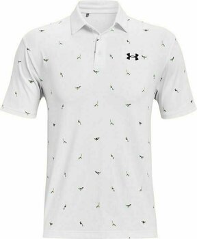 Chemise polo Under Armour UA Playoff 2.0 Mens Polo White/Pitch Gray XL