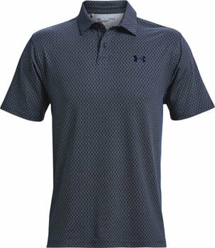 Polo majica Under Armour UA T2G Printed Mens Polo Academy/White/Academy M Polo majica - 1