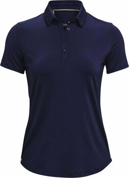Polo Shirt Under Armour Zinger Short Sleeve Polo Midnight Navy/Midnight Navy/Metallic Silver XL